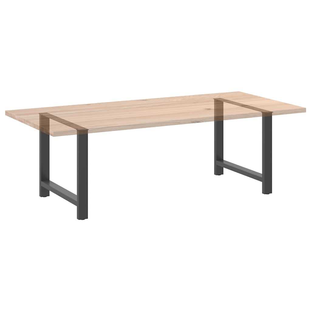 Dining Table Legs Anthracite 2 pcs 90x(72-73) cm Steel