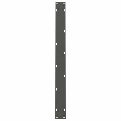 Dining Table Legs Anthracite 2 pcs 100x(72-73) cm Steel