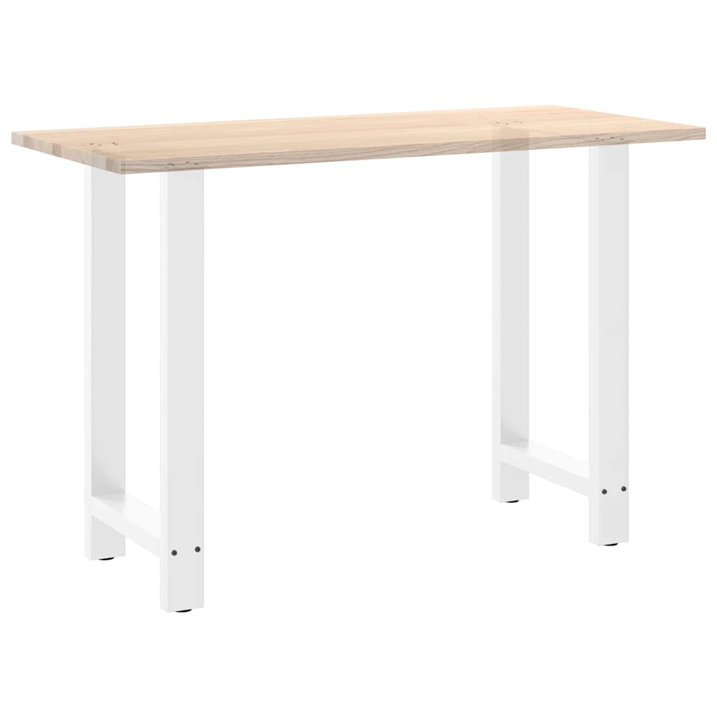 Bar Table Legs White 2 pcs 40x(90-91) cm Steel