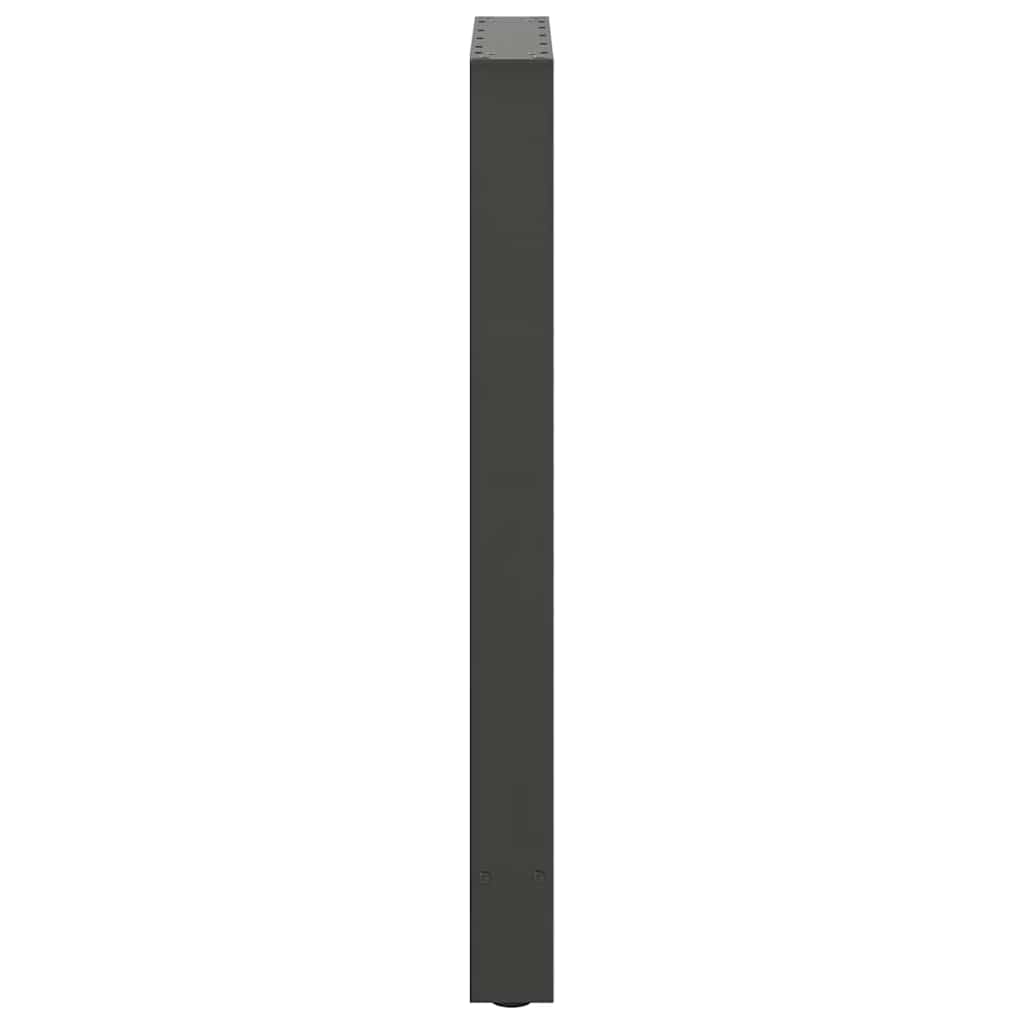 Bar Table Legs Anthracite 2 pcs 40x(90-91) cm Steel
