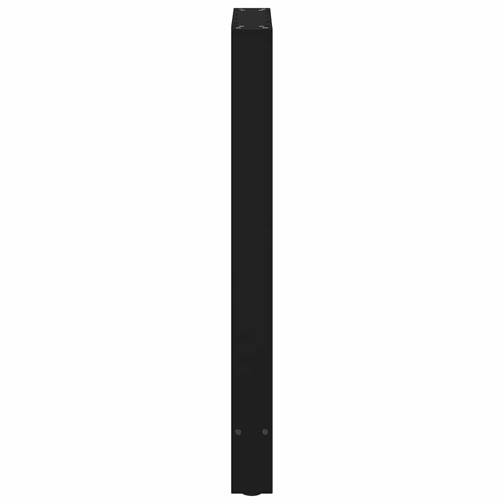 Bar Table Legs Black 2 pcs 50x(90-91) cm Steel