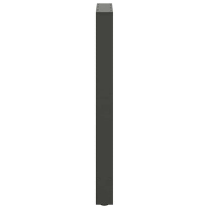 Bar Table Legs Anthracite 2 pcs 50x(90-91) cm Steel
