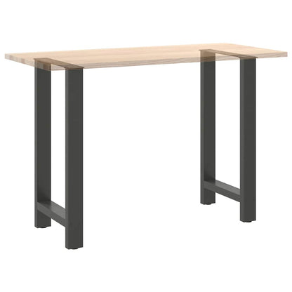 Bar Table Legs Anthracite 2 pcs 50x(90-91) cm Steel