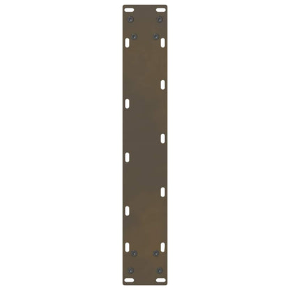 Bar Table Legs Natural Steel 2 pcs 50x(90-91) cm Steel