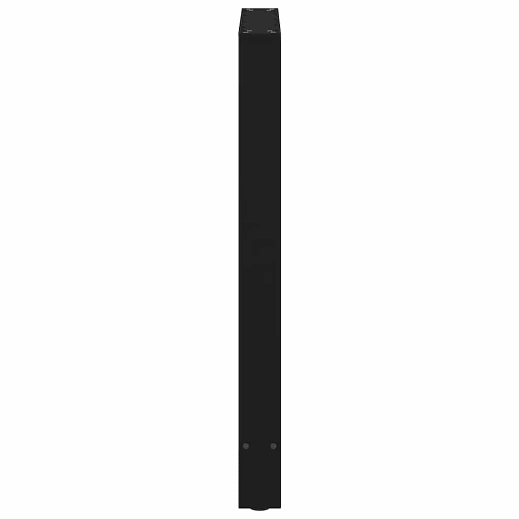 Bar Table Legs Black 2 pcs 60x(90-91) cm Steel