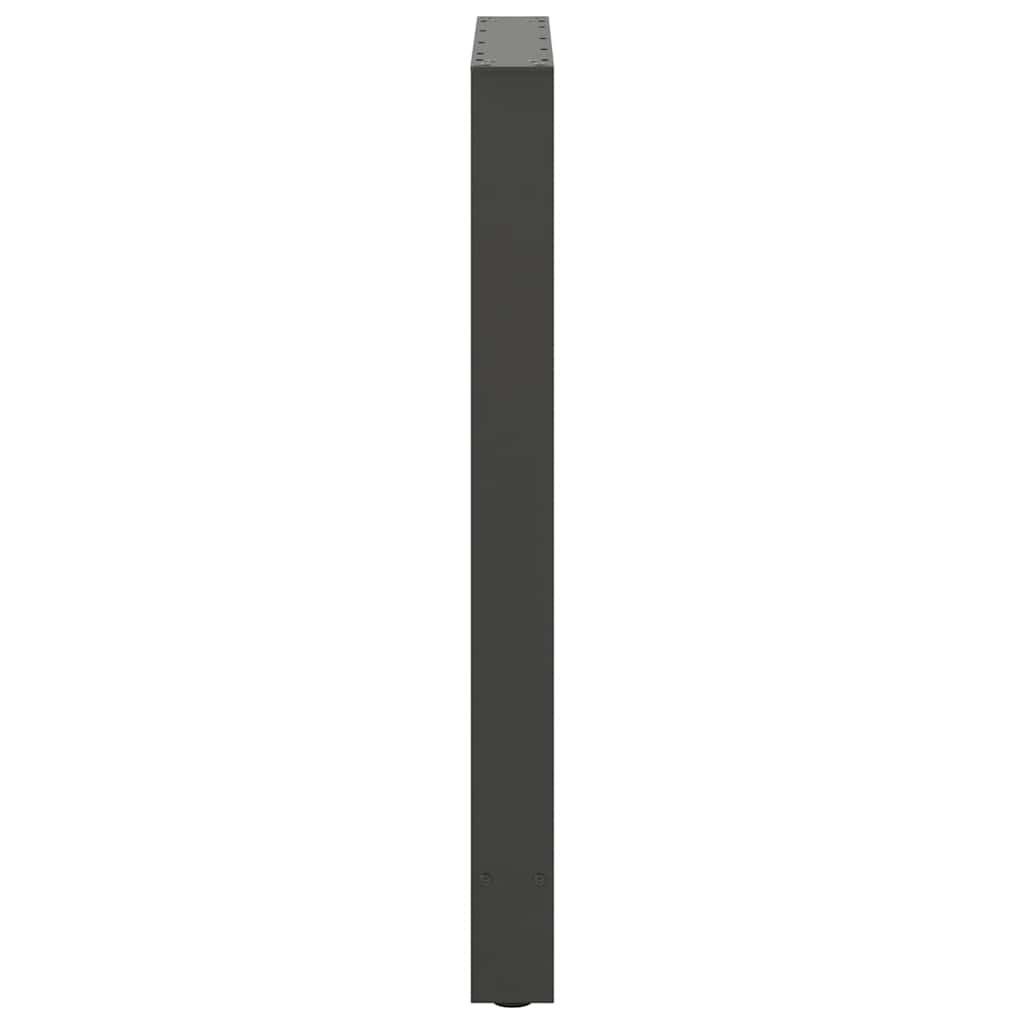 Bar Table Legs Anthracite 2 pcs 60x(90-91) cm Steel