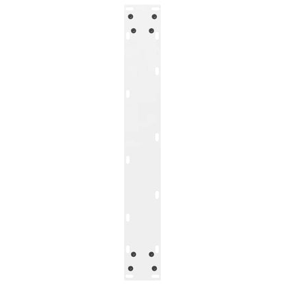 Bar Table Legs White 2 pcs 60x(100-101) cm Steel