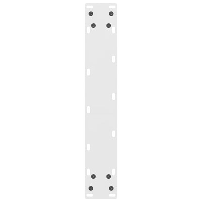 Bar Table Legs White 2 pcs 40x(110-111) cm Steel