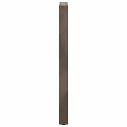 Bar Table Legs Natural Steel 2 pcs 40x(110-111) cm Steel