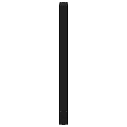Bar Table Legs Black 2 pcs 50x(110-111) cm Steel