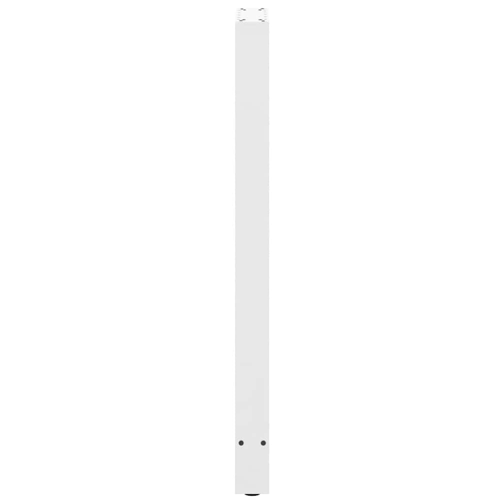 Bar Table Legs White 2 pcs 50x(110-111) cm Steel