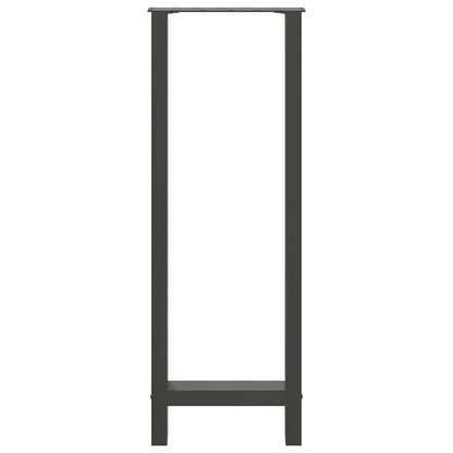 Bar Table Legs Anthracite 2 pcs 50x(110-111) cm Steel