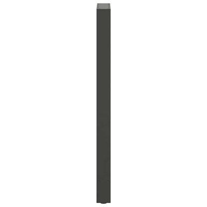 Bar Table Legs Anthracite 2 pcs 50x(110-111) cm Steel