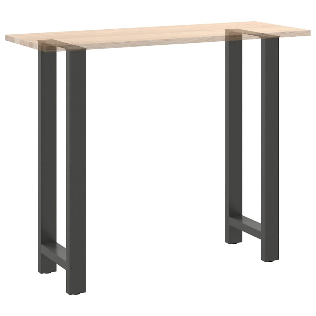 Bar Table Legs Anthracite 2 pcs 50x(110-111) cm Steel