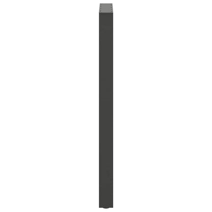 Bar Table Legs Anthracite 2 pcs 60x(110-111) cm Steel