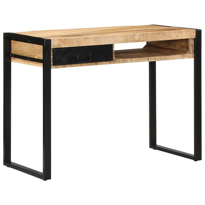 Desk 100x50x75 cm Solid Rough Wood Mango