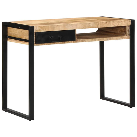 Desk 100x50x75 cm Solid Rough Wood Mango
