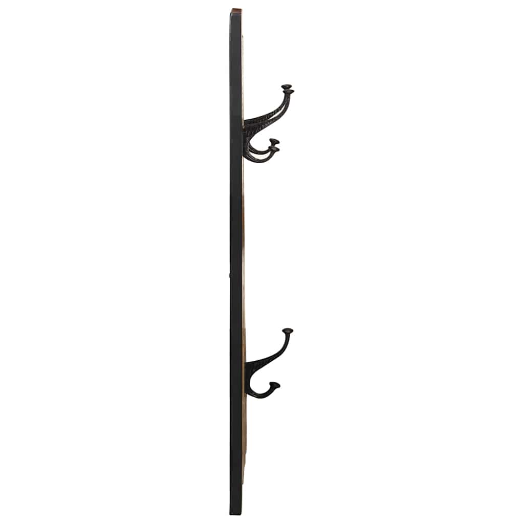Coat Rack 40x2x80 cm Solid Rough Wood Mango