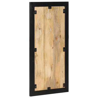 Coat Rack 40x2x80 cm Solid Rough Wood Mango