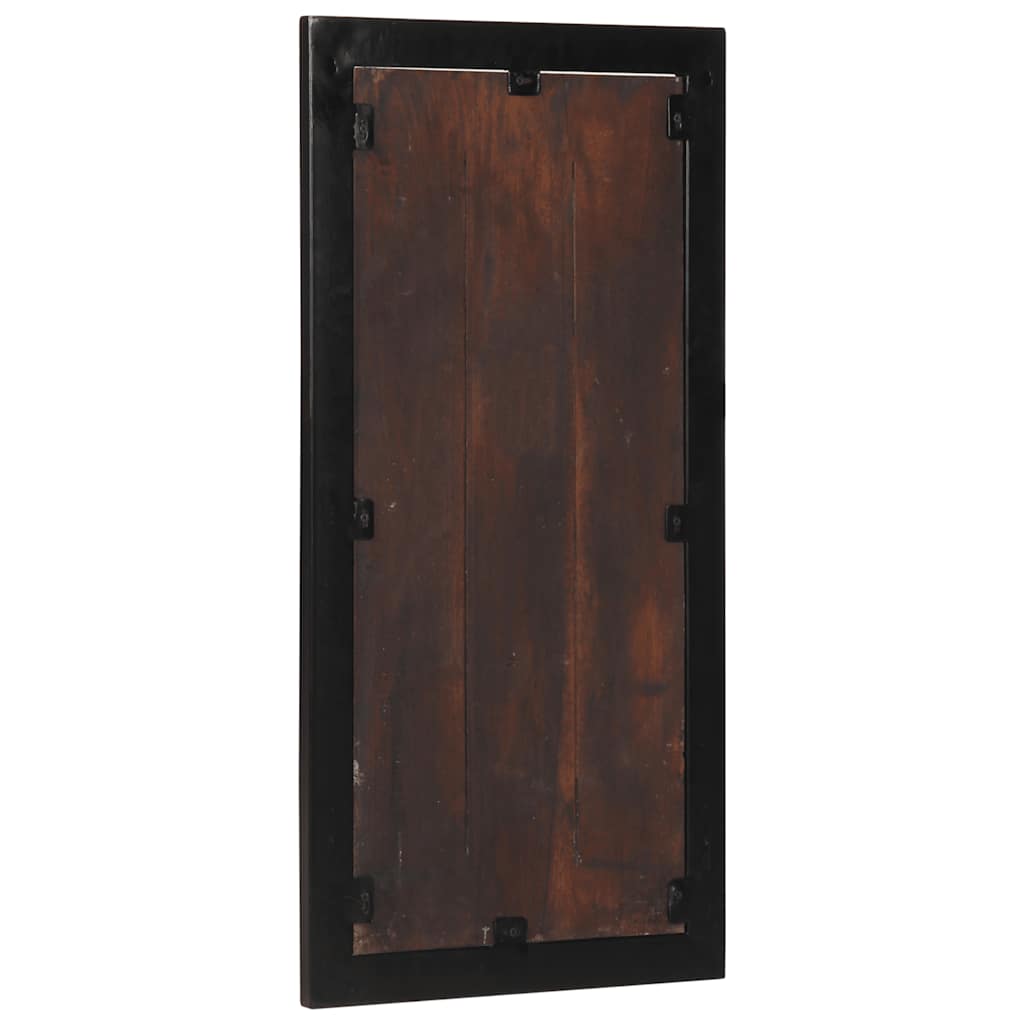 Coat Rack Multicolour 40x2x80 cm Solid Wood Reclaimed