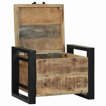 Storage Chests Brown 40 x 30 x 30 cm Solid Mango wood