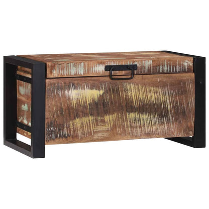 Storage Chests Multicolour 60 x 30 x 30 cm Solid Reclaim wood