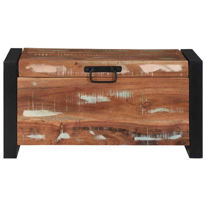 Storage Chests Multicolour 60 x 30 x 30 cm Solid Reclaim wood
