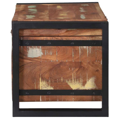 Storage Chests Multicolour 60 x 30 x 30 cm Solid Reclaim wood