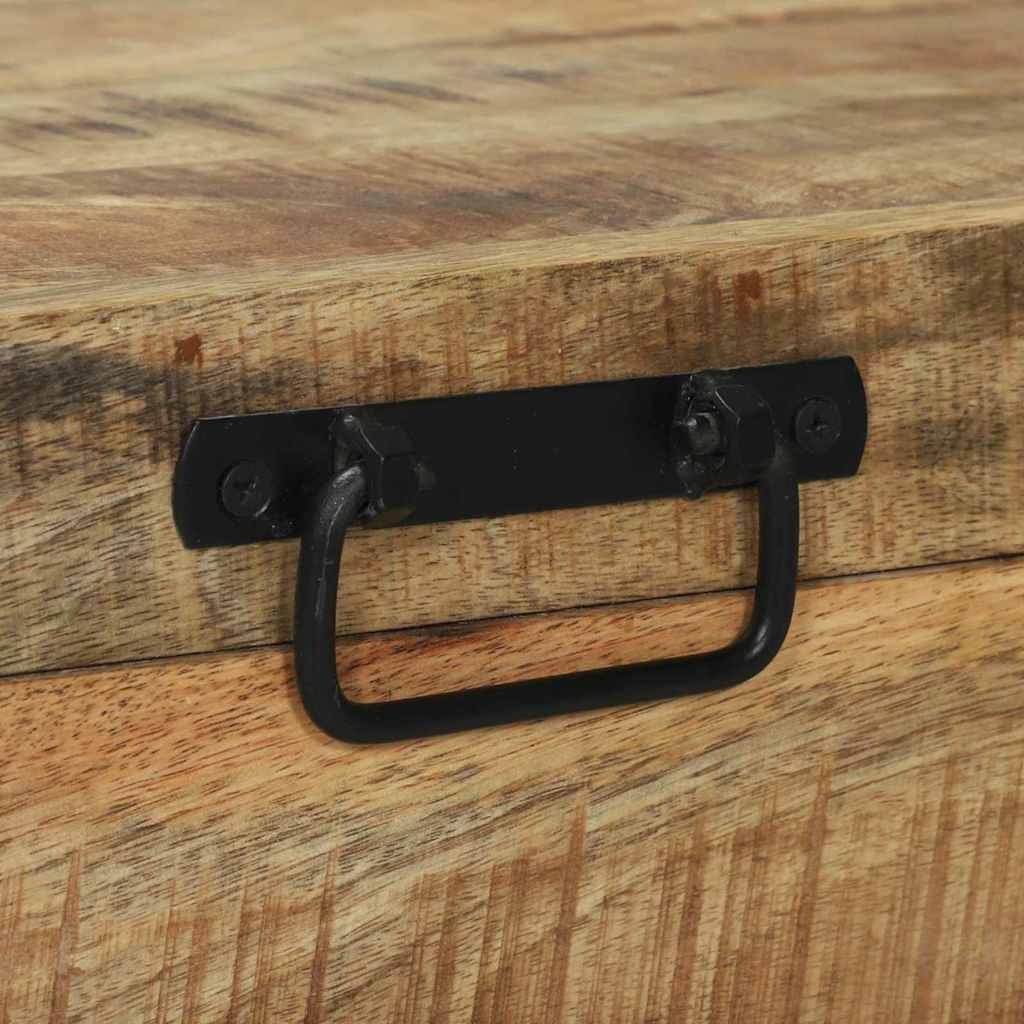 Storage Chests Brown 80 x 30 x 30 cm Solid Mango wood
