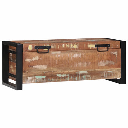 Storage Chests Multicolour 80 x 30 x 30 cm Solid Reclaim wood