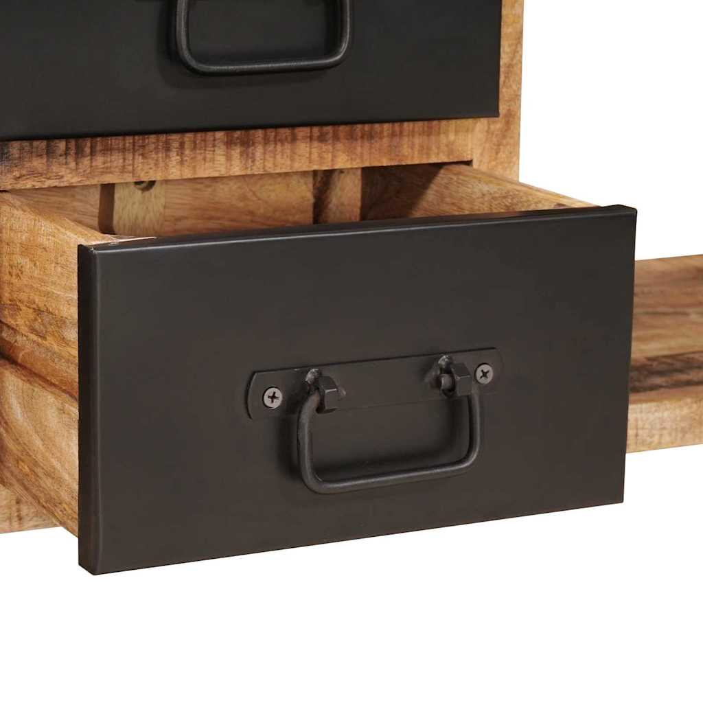 Storage Bench Brown 80 x 35 x 40 cm Solid Mango wood