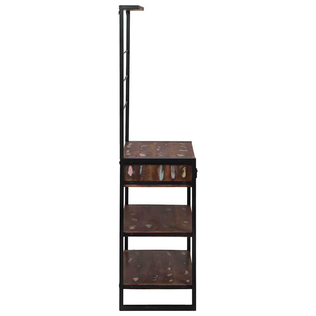 Kitchen Rack Multicolour and Black 80 x 40 x 160 cm