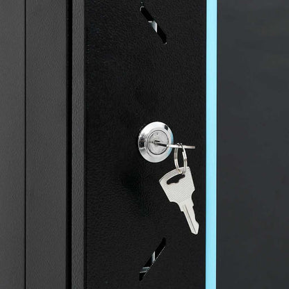 15U Network Cabinet 19" IP20 Black 60x45x86 cm