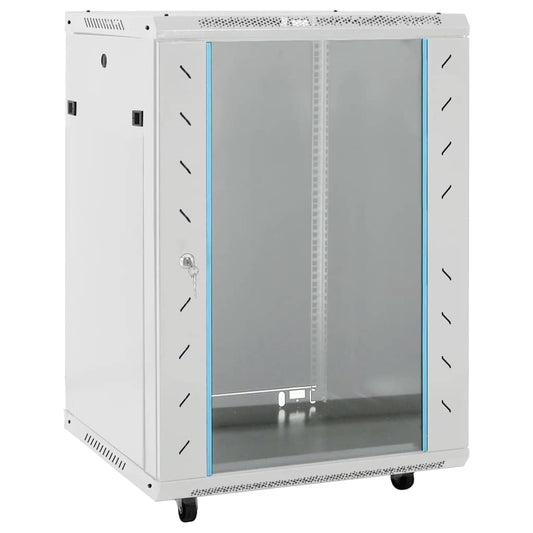 15U Network Cabinet 19" IP20 Grey 60x45x86 cm