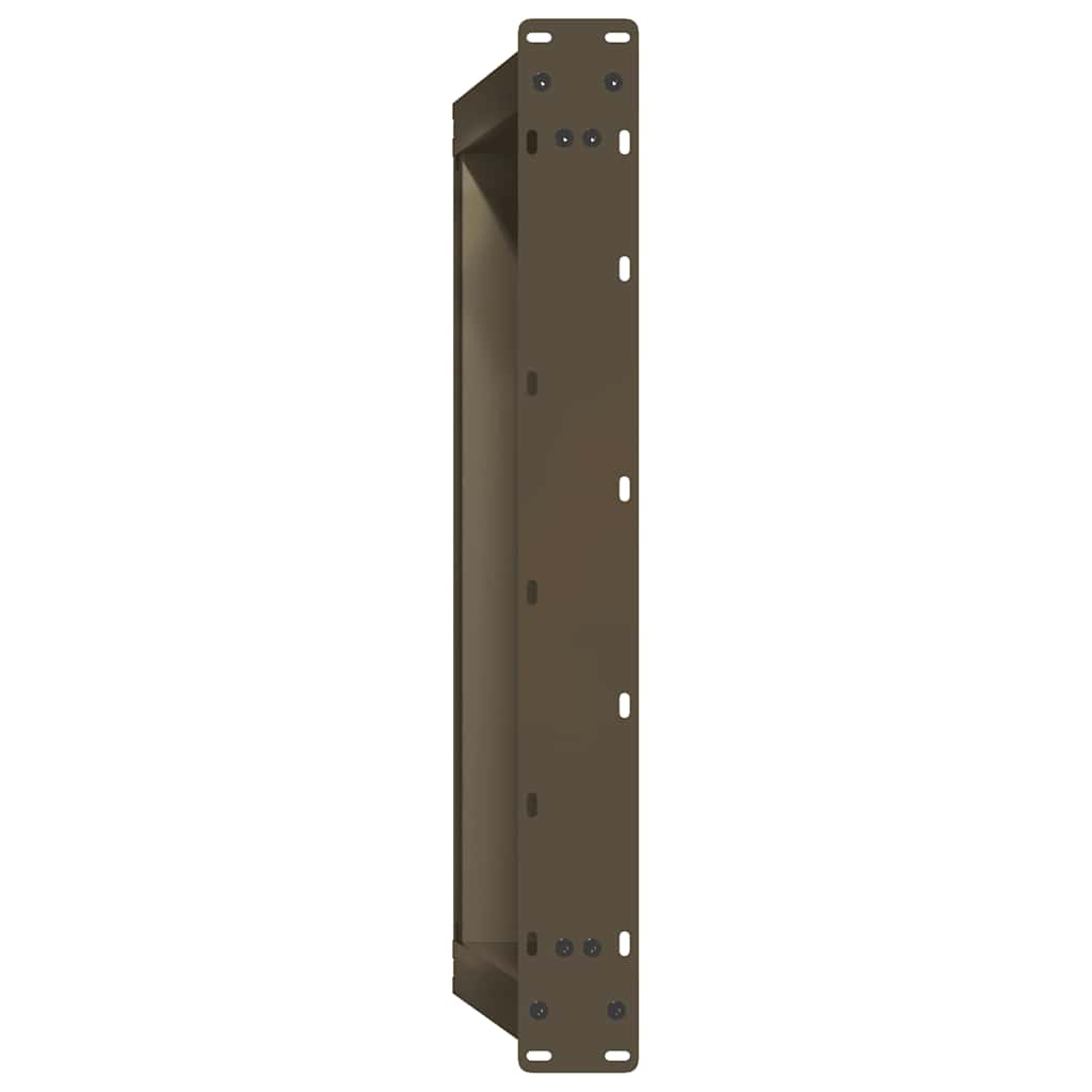 Coffee Table Legs U-Shaped 2 pcs Natural Steel 70x(30-31) cm Steel