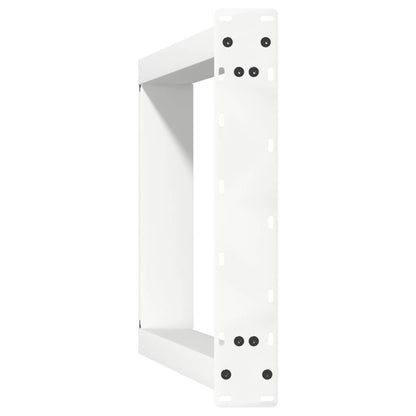 Dining Table Legs U-Shaped 2 pcs White 50x(72-73) cm Steel