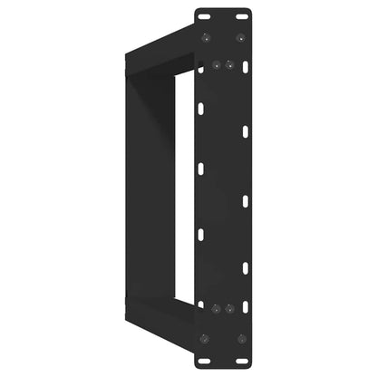 Dining Table Legs U-Shaped 2 pcs Black 60x(72-73) cm Steel