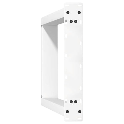 Dining Table Legs U-Shaped 2 pcs White 60x(72-73) cm Steel