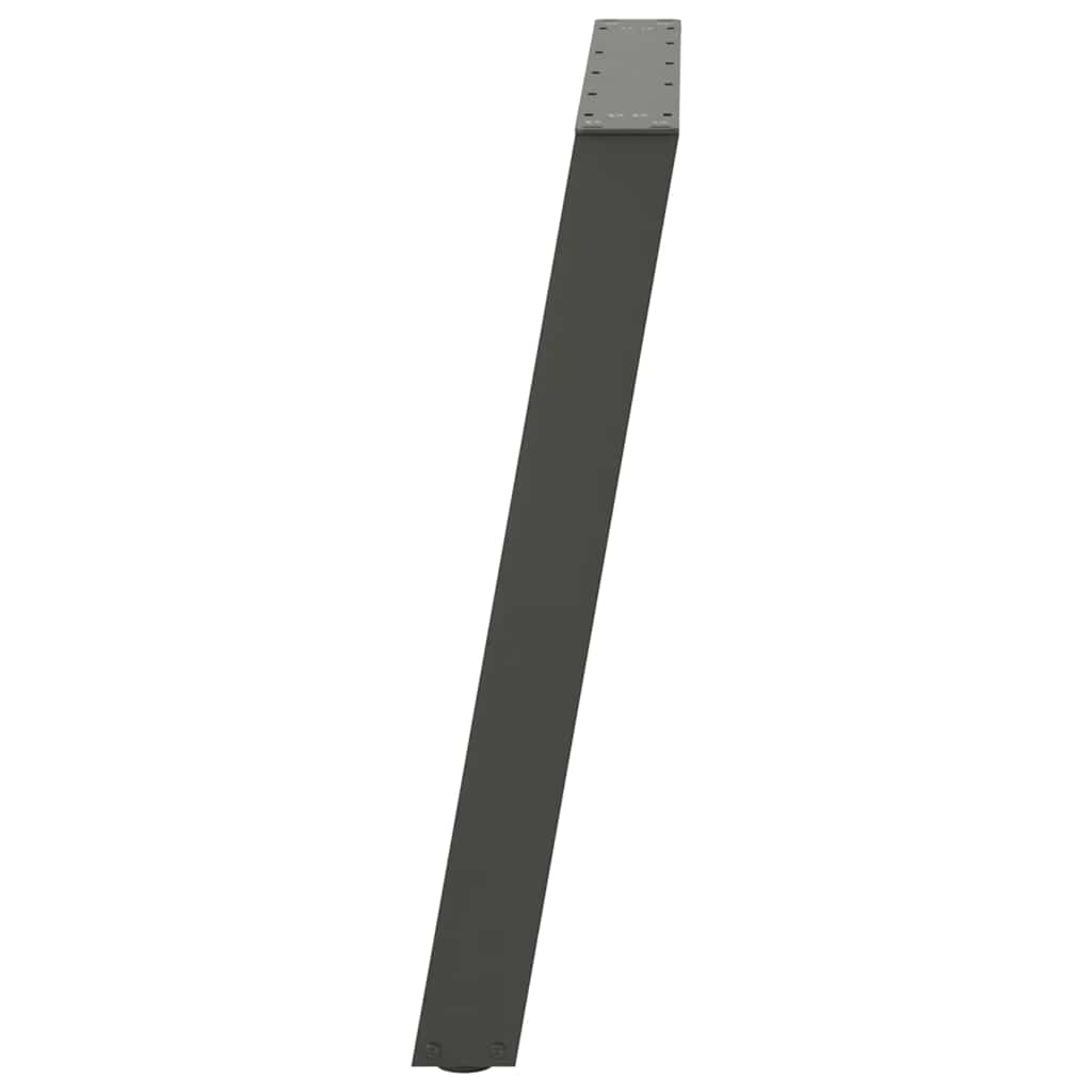 Dining Table Legs U-Shaped 2 pcs Anthracite 70x(72-73) cm Steel