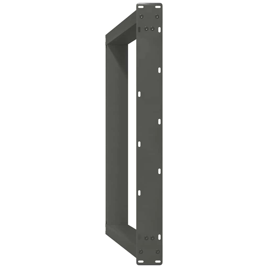 Dining Table Legs U-Shaped 2 pcs Anthracite 70x(72-73) cm Steel