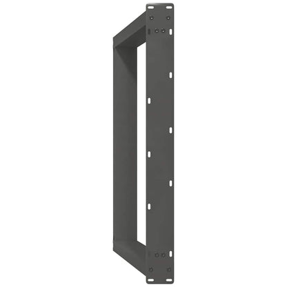 Dining Table Legs U-Shaped 2 pcs Anthracite 80x(72-73) cm Steel