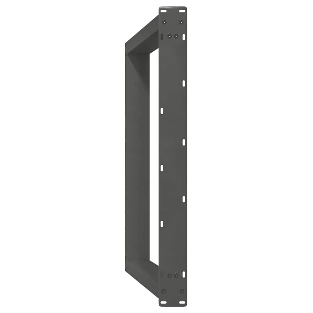 Dining Table Legs U-Shaped 2 pcs Anthracite 90x(72-73) cm Steel