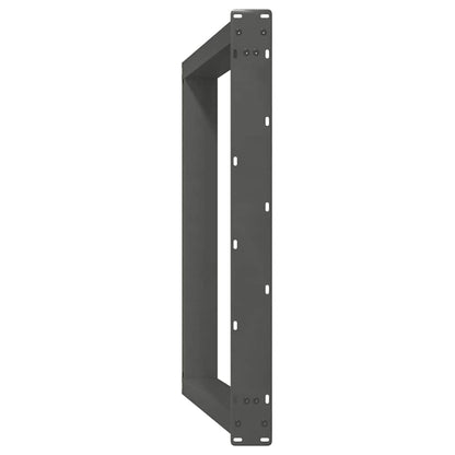 Dining Table Legs U-Shaped 2 pcs Anthracite 90x(72-73) cm Steel