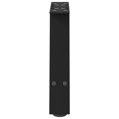 Coffee Table Legs A-Shaped 2 pcs Black 30x(30-31) cm Steel