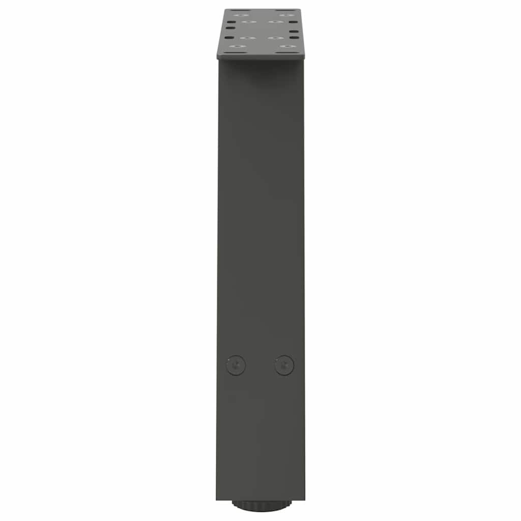 Coffee Table Legs A-Shaped 2 pcs Anthracite 30x(30-31) cm Steel