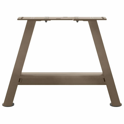 Coffee Table Legs A-Shaped 2 pcs 30x(30-31) cm Steel