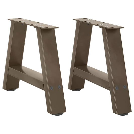 Coffee Table Legs A-Shaped 2 pcs 40x(30-31) cm Steel