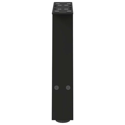 Coffee Table Legs A-Shaped 2 pcs Black 50x(30-31) cm Steel