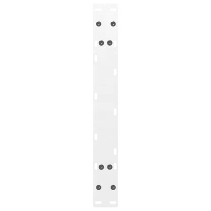 Coffee Table Legs A-Shaped 2 pcs White 60x(30-31) cm Steel