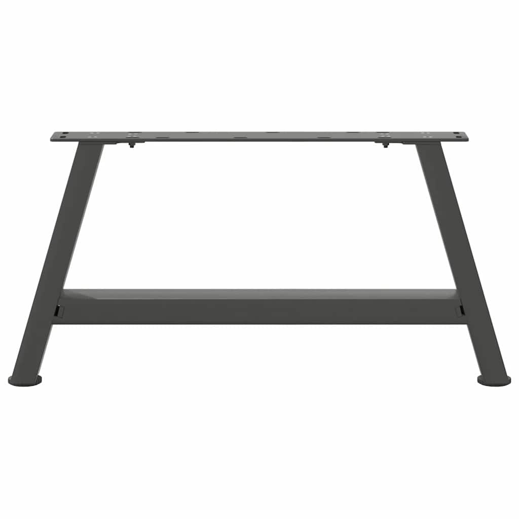 Coffee Table Legs A-Shaped 2 pcs Anthracite 70x(30-31) cm Steel